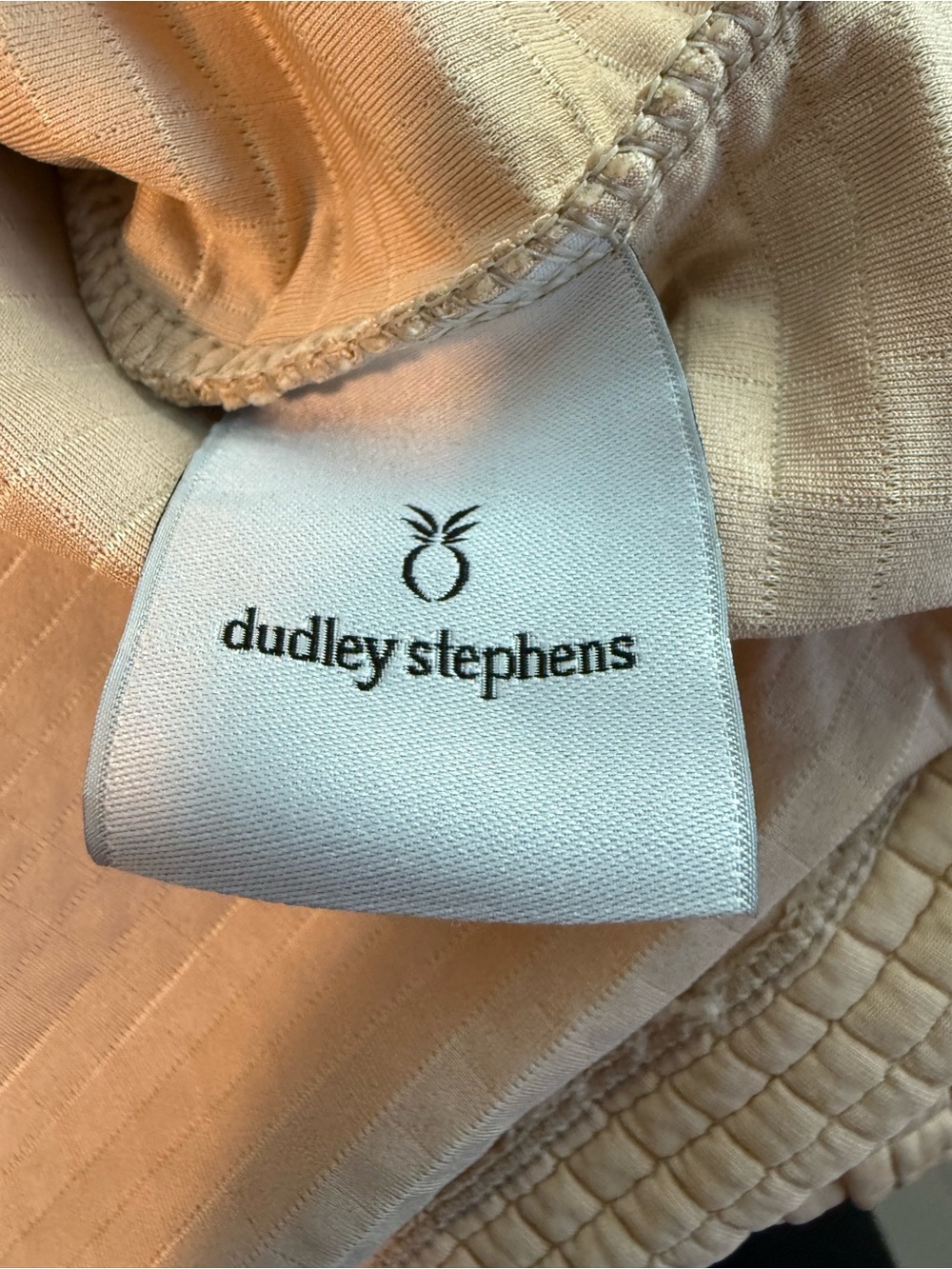 Dudley Stephens Sabrina Puff Sleeve Waffle Half Zip Pullover Hazelnut S - Picture 10 of 11
